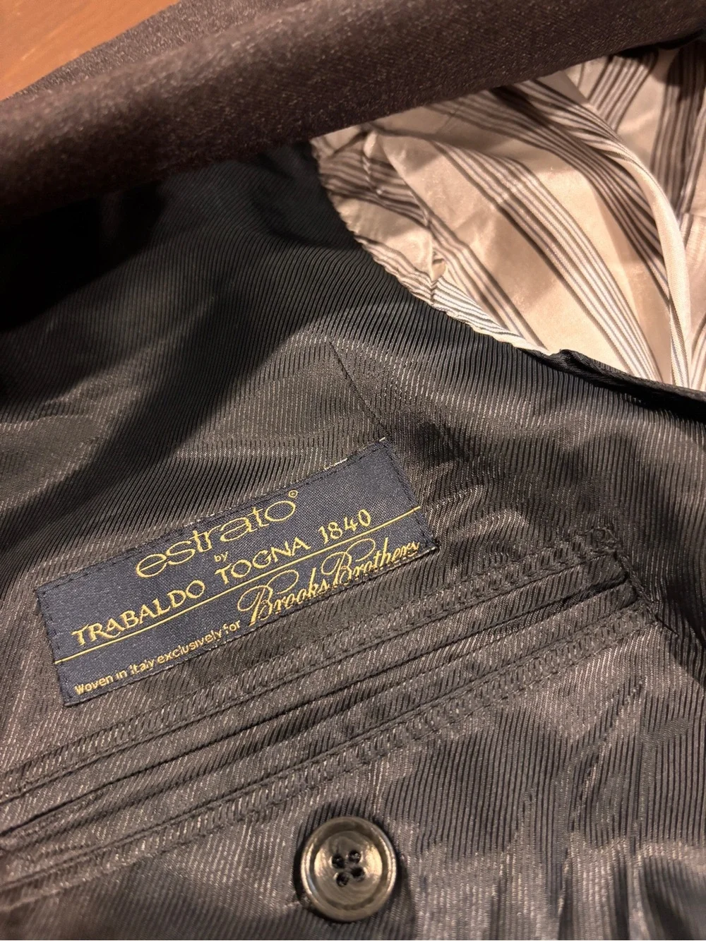 Men's Brooks Brothers “Fitzgerald” 2 piece suit. NWOT 40R x 32W.